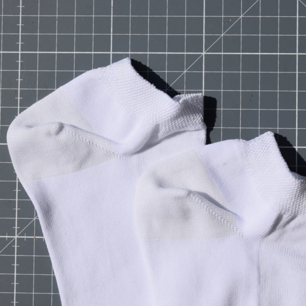 Chaussettes durables Made in France blanches Santrou de la marque Risole