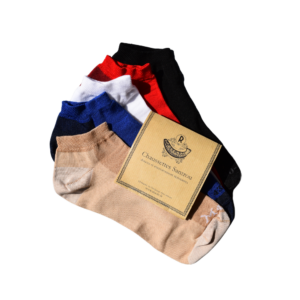 Pack de chaussettes durables Made in France Santrou de la marque Risole avec plusieurs couleurs.