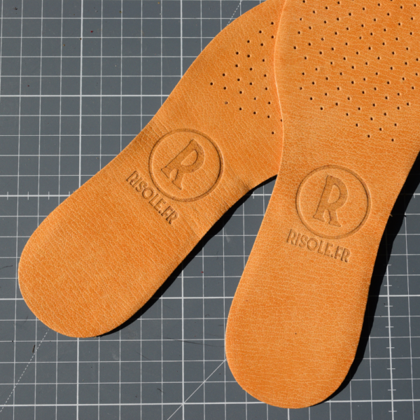 semelles en cuir Made in France de la marque Risole pour faire durer les chaussures fabriquées en France
