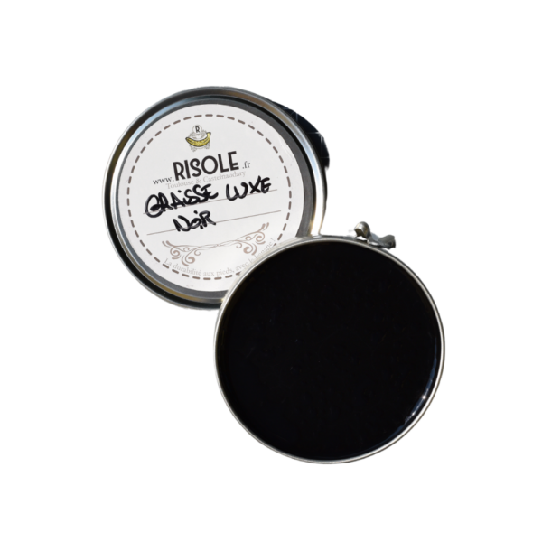 Graisse noire de chaussures et de vestes de la marque Risole